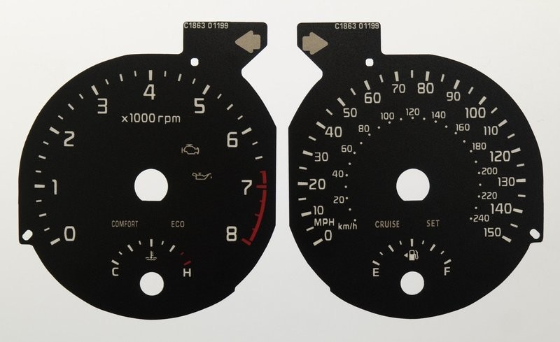 SEDONA MPH DIAL CONVERSION