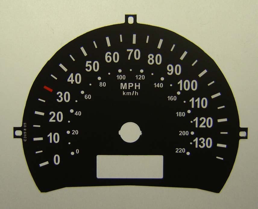 SEDONA MPH DIAL CONVERSION