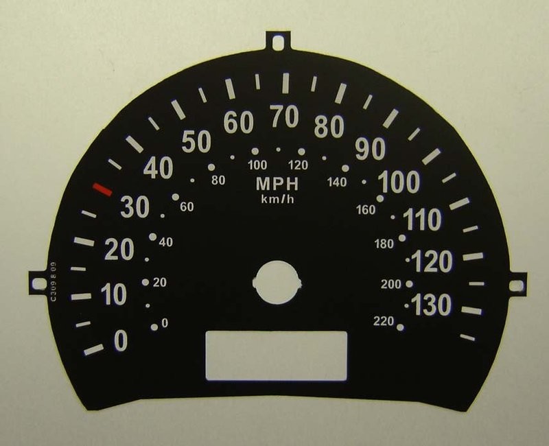 SEDONA MPH DIAL CONVERSION