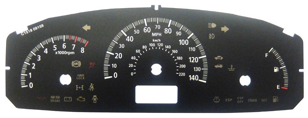SPORTAGE MPH DIAL CONVERSION