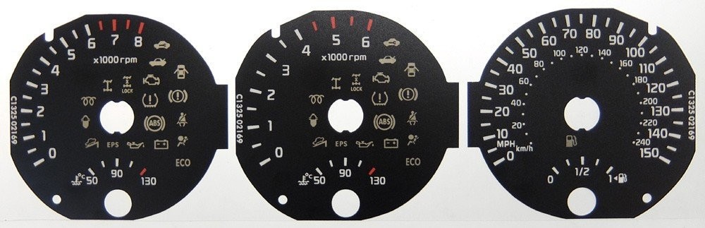 SPORTAGE MPH DIAL CONVERSION