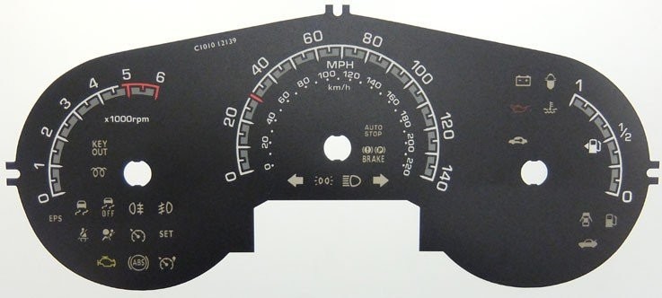 VENGA MPH DIAL CONVERSION
