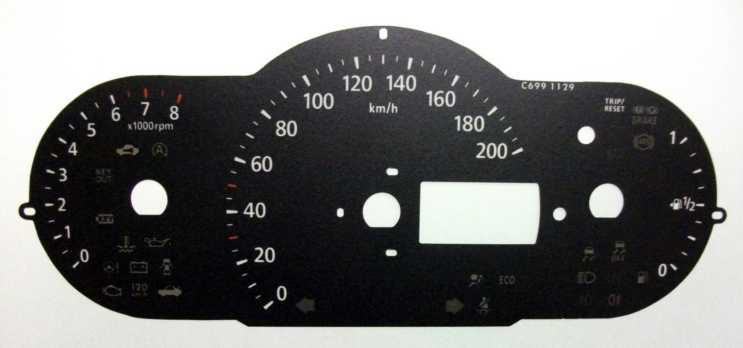 PICANTO KMH DIAL CONVERSION