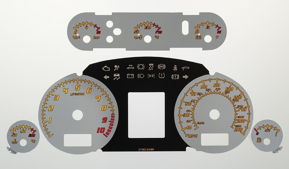 GALLARDO MPH DIAL CONVERSION