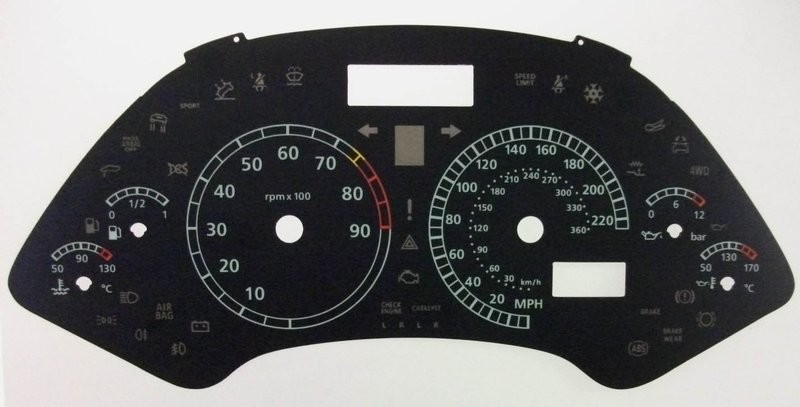 MURCIELAGO MPH DIAL CONVERSION