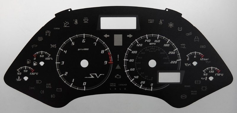 MURCIELAGO MPH DIAL CONVERSION
