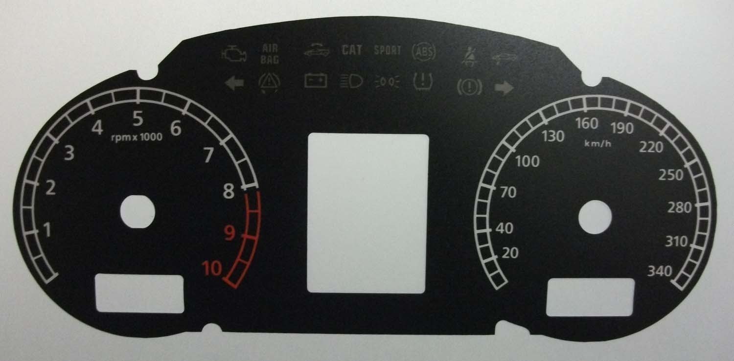 GALLARDO KMH DIAL CONVERSION