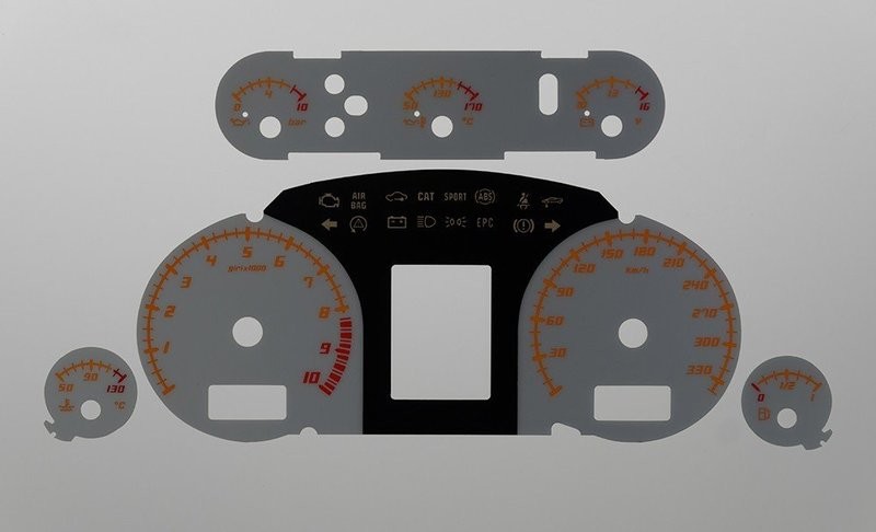 GALLARDO KMH DIAL CONVERSION