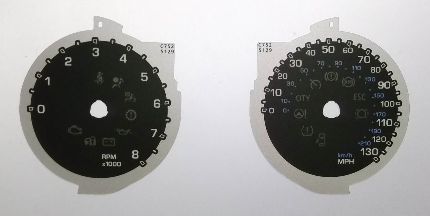 YPSILON MPH DIAL CONVERSION