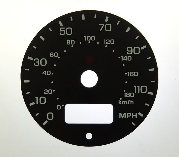 DEFENDER MPH DIAL CONVERSION