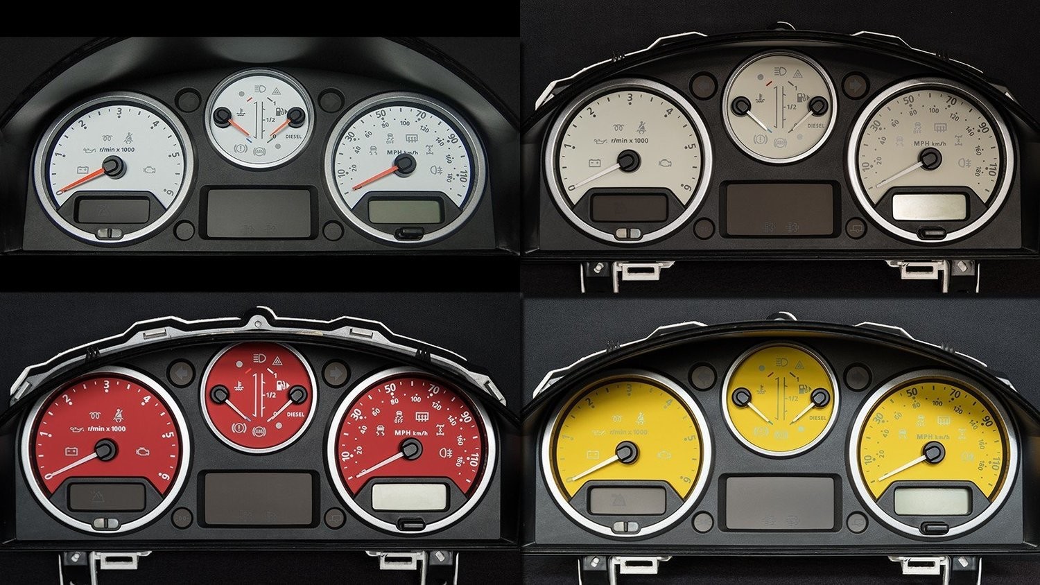 DEFENDER UK MODEL COLOURED DIALS