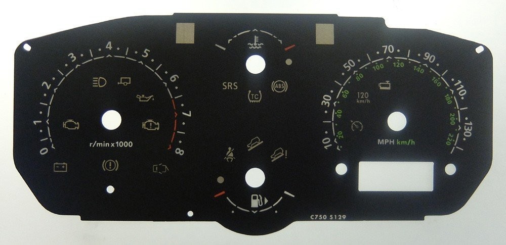 FREELANDER MPH DIAL CONVERSION