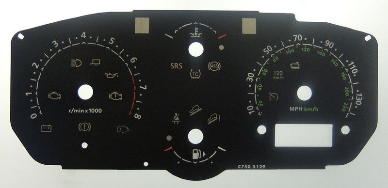 FREELANDER MPH DIAL CONVERSION