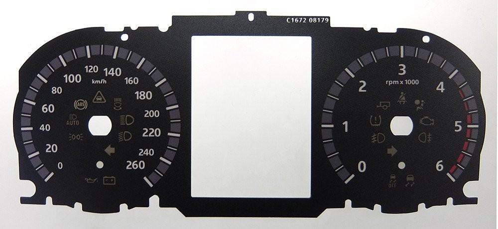 DISCOVERY KMH DIAL CONVERSION