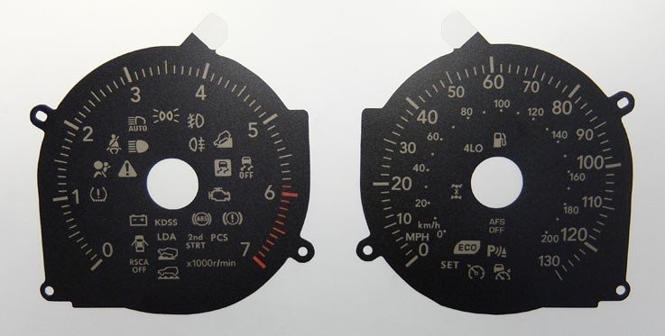 GS460 MPH DIAL CONVERSION