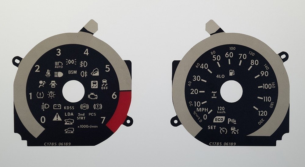 GX460 MPH DIAL CONVERSION