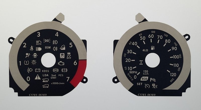 GX460 MPH DIAL CONVERSION