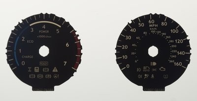 NX / IS MPH DIAL CONVERSION