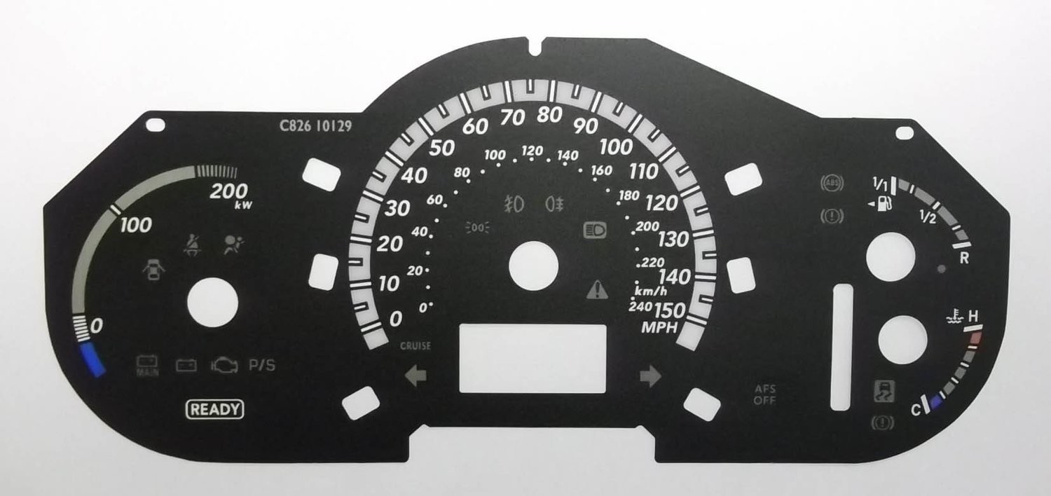RX400h MPH DIAL CONVERSION