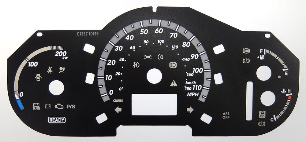 RX400h MPH DIAL CONVERSION