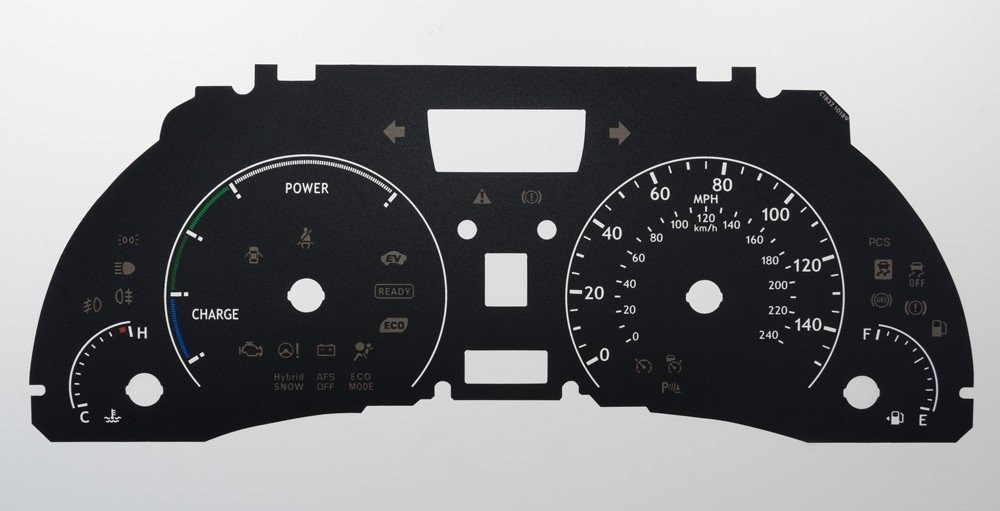 RX450h MPH DIAL CONVERSION