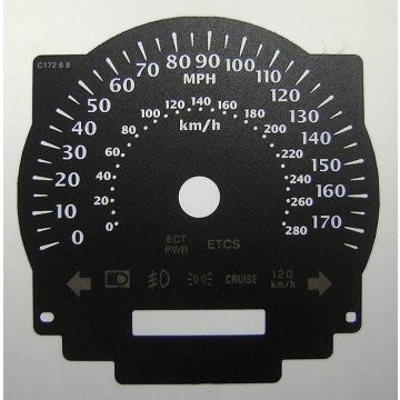 SC430 MPH DIAL CONVERSION