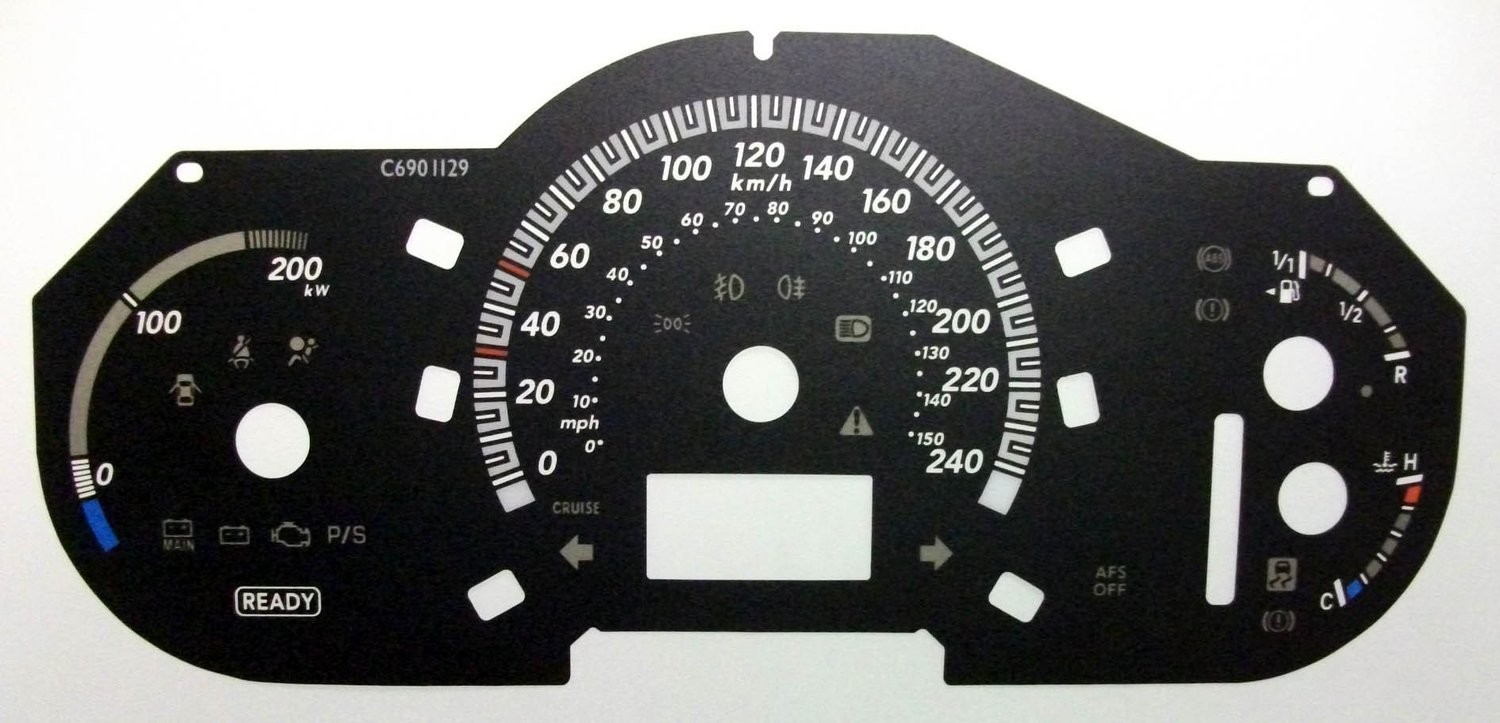 RX400h KMH DIAL CONVERSION