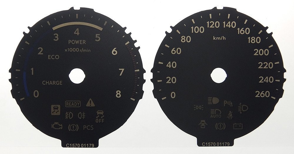 NX / IS KMH DIAL CONVERSION