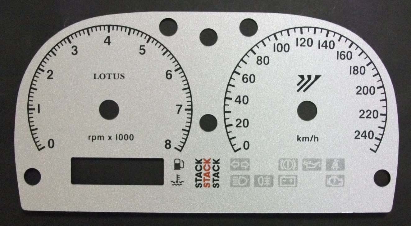 ELISE / EXIGE / VX220 KMH DIAL CONVERSION
