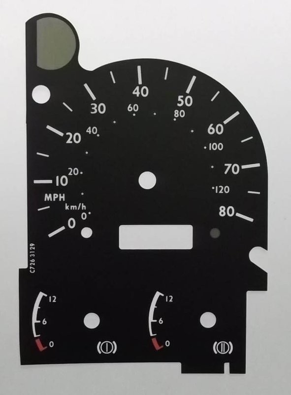 MAN MPH DIAL CONVERSION
