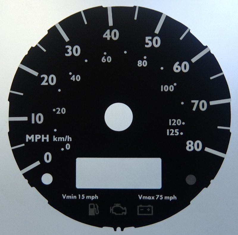 MAN MPH DIAL CONVERSION