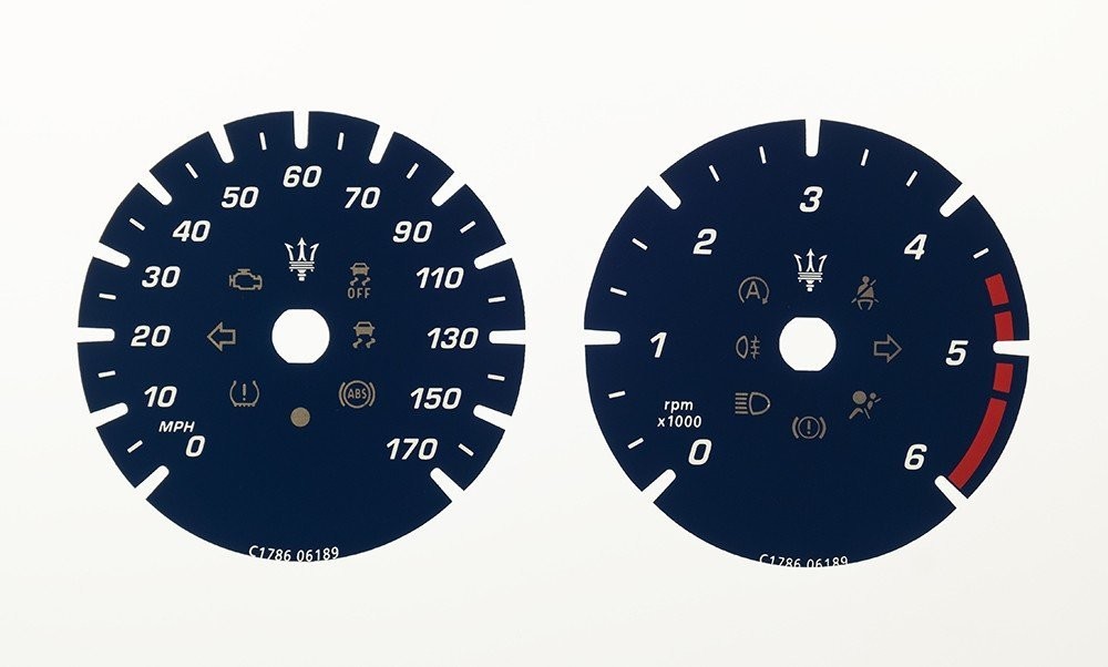 GHIBLI MPH DIAL CONVERSION
