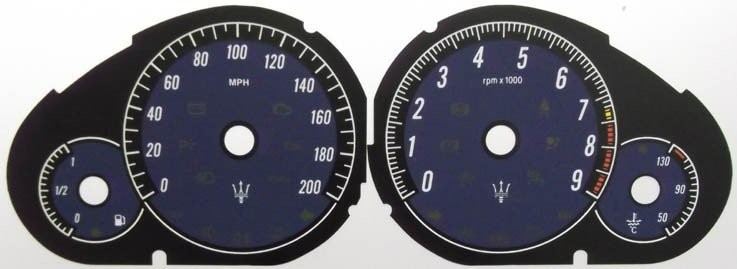 GRANDSPORT / SPYDER MPH DIAL CONVERSION