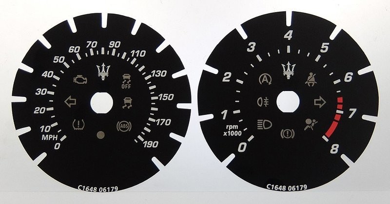LEVANTE MPH DIAL CONVERSION