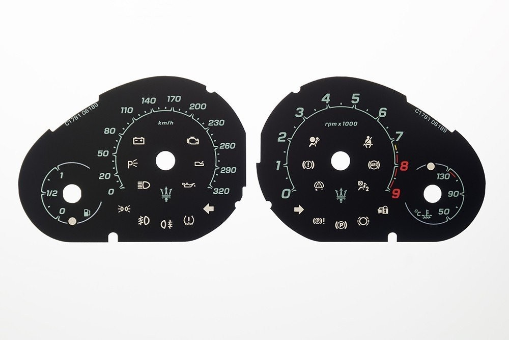 GRANDSPORT/ SPYDER KMH DIAL CONVERSION