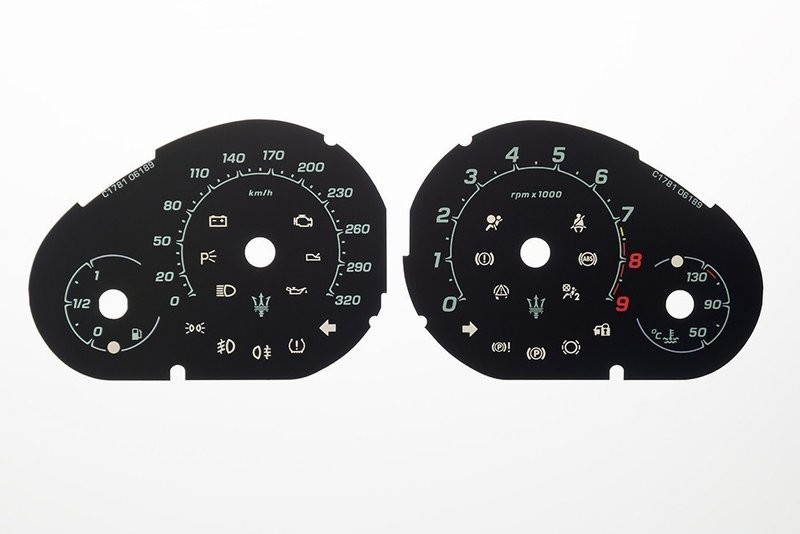 GRANDSPORT/ SPYDER KMH DIAL CONVERSION