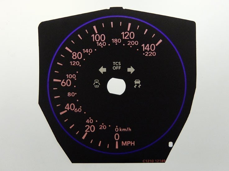 CX-7 MPH DIAL CONVERSION
