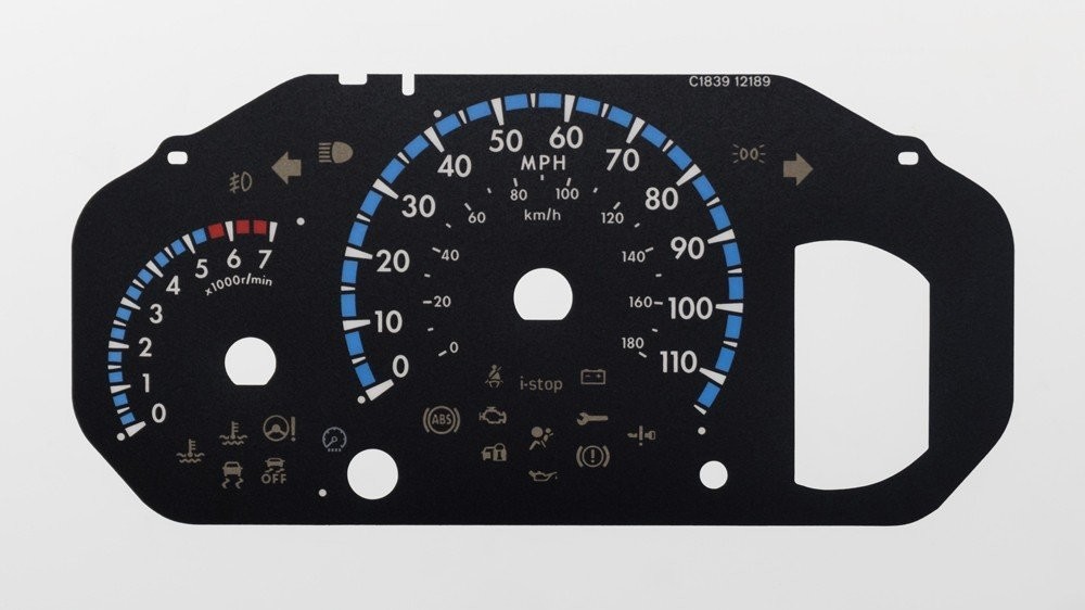 DEMIO MPH DIAL CONVERSION