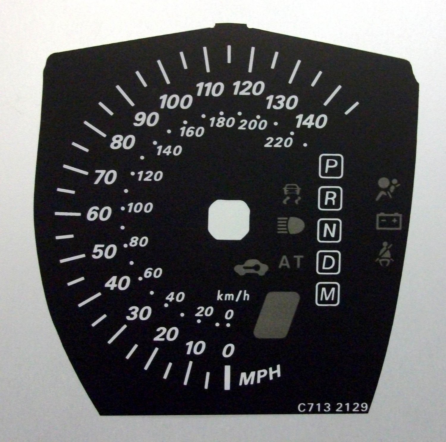 3 AUTO MPH DIAL CONVERSION