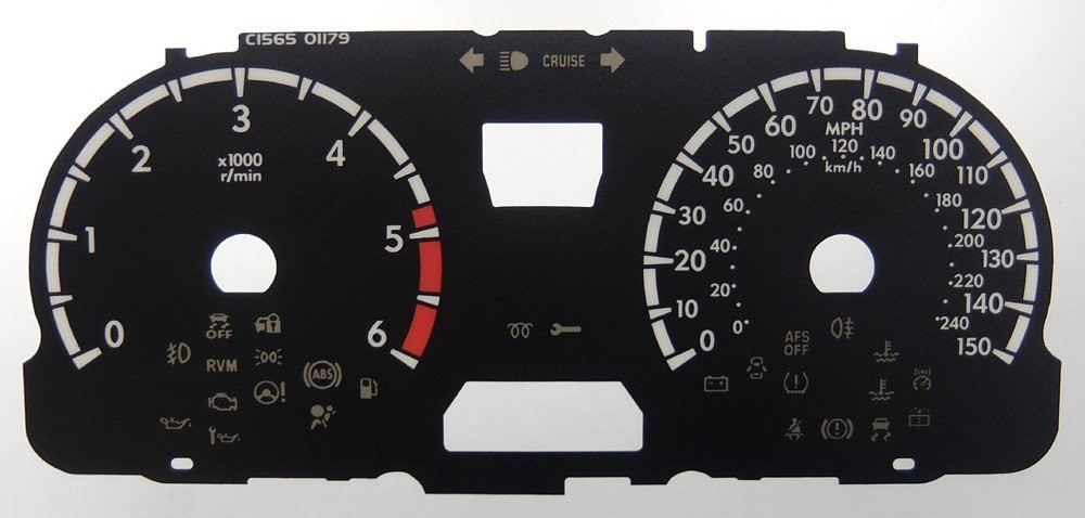 3 MPH DIAL CONVERSION