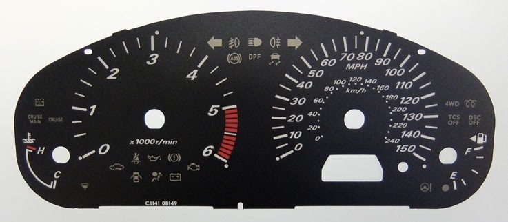 6 MPH DIAL CONVERSION