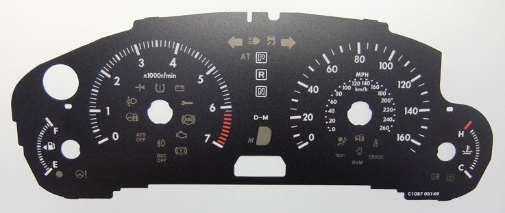 6 MPH DIAL CONVERSION
