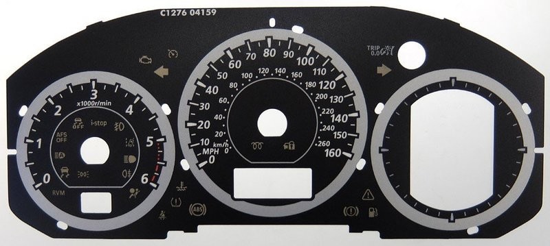 6 / CX-5 DIESEL MPH DIAL CONVERSION