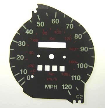 MX-3 MPH DIAL CONVERSION