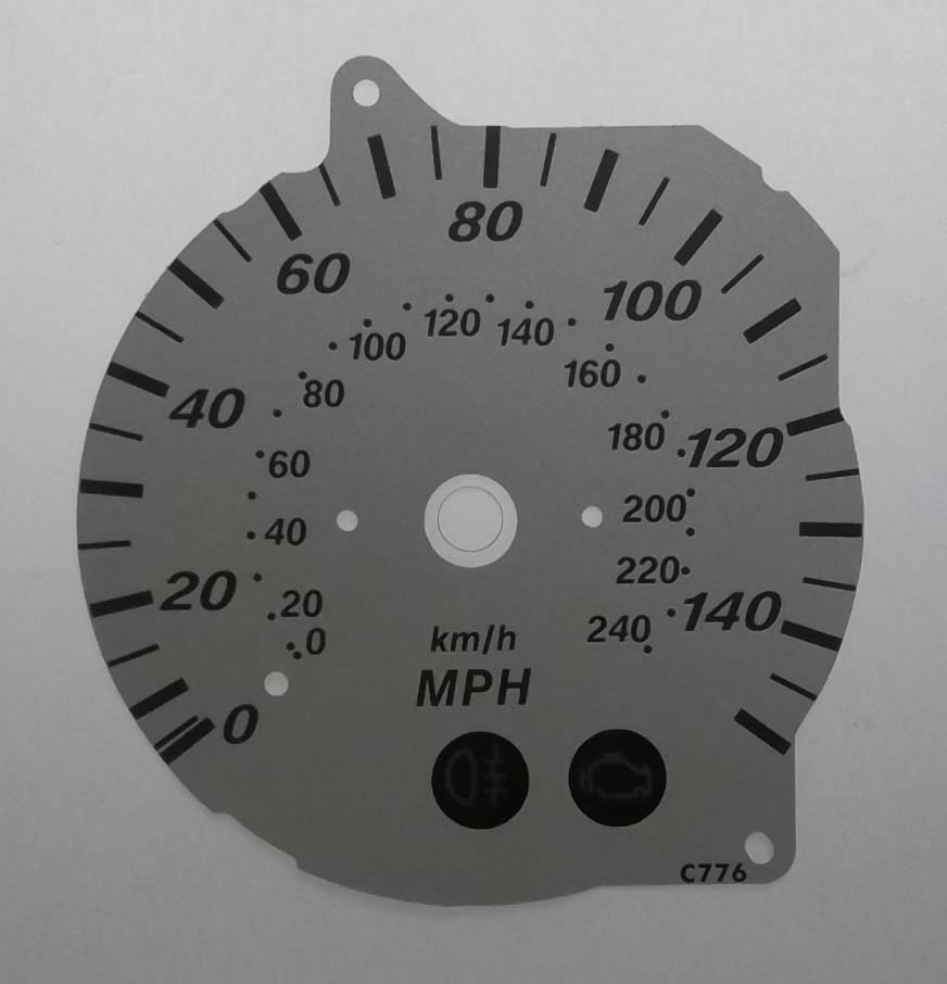MX-5 MK2 MPH DIAL CONVERSION