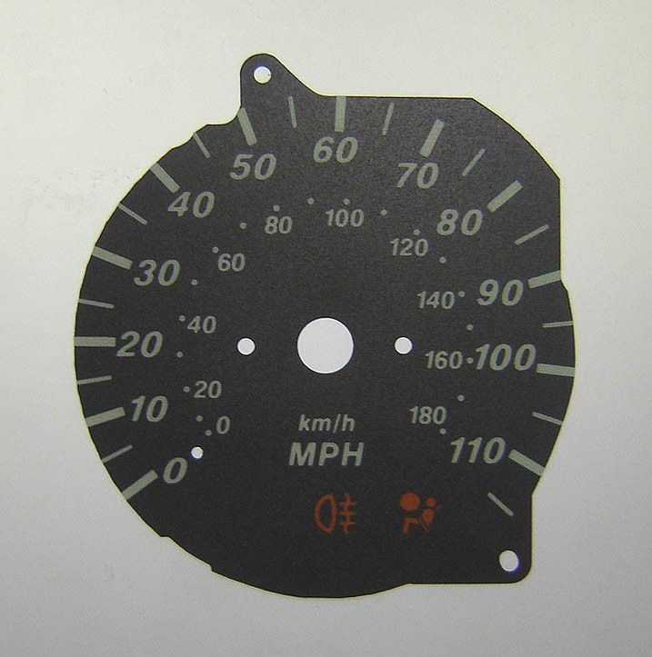 MX-5 MK2 MPH DIAL CONVERSION