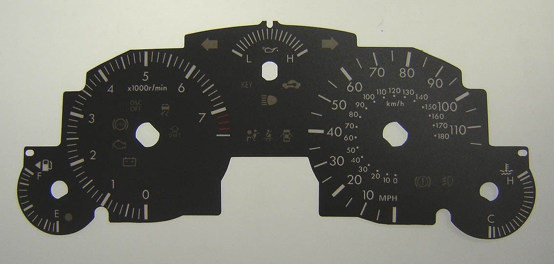 MX-5 MK3 MPH DIAL CONVERSION