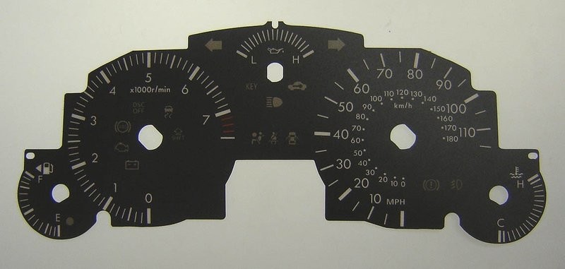 MX-5 MK3 MPH DIAL CONVERSION