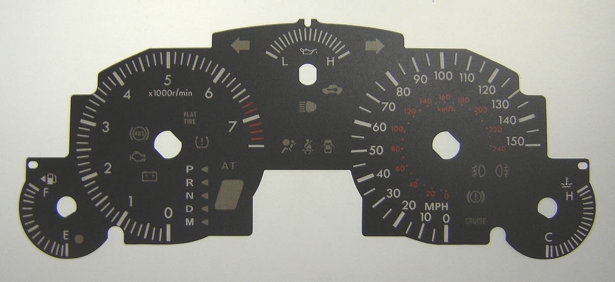 MX-5 MK3 AUTO MPH DIAL CONVERSION