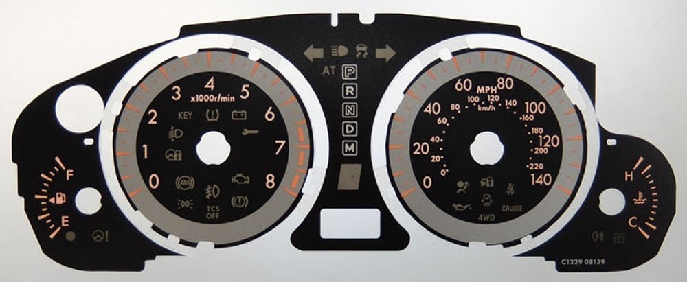CX-9 MPH DIAL CONVERSION